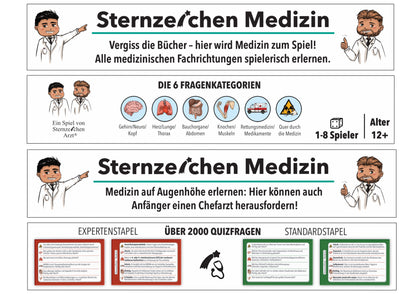 Sternzeichen Medizin – Das Medizinbrettspiel